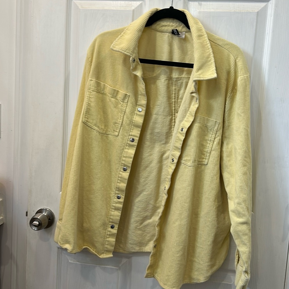 Corduroy Yellow Jacket